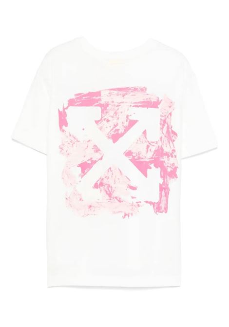 T-shirt con logo OFF WHITE KIDS | OGAA001F25JER0060132